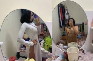 Clip nóng nữ sinh mũm mĩm phang nhau vú rung động