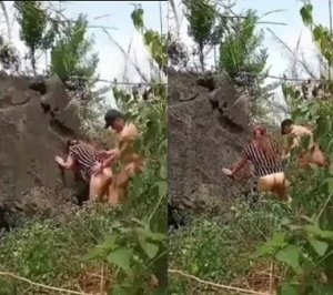 Nện nhau sung sướng trong bụi rậm