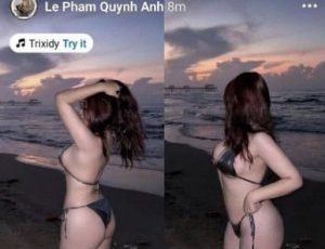 Lê Phạm Quỳnh Anh dáng đẹp dập phê